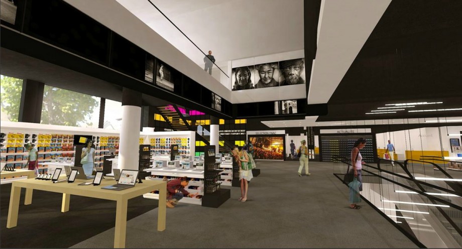 Les Premières Images De La Future FNAC Bercy Village