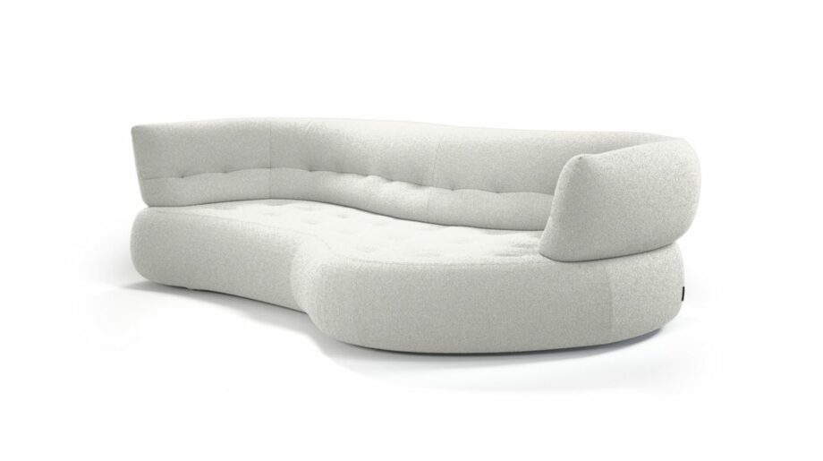 Canapé Sense de Roche Bobois choisi par Inoxtag